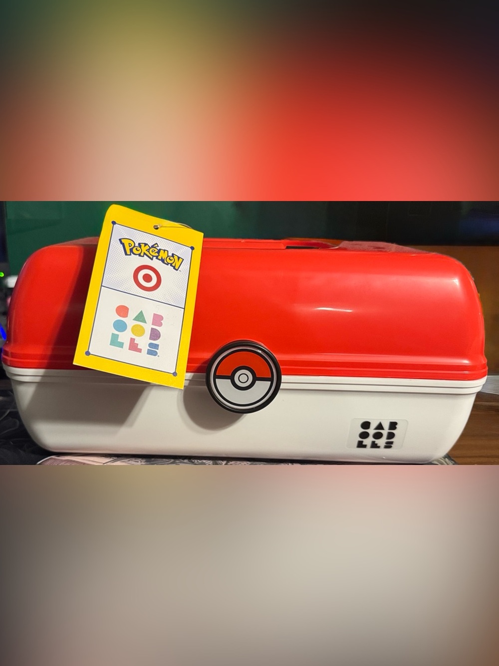 Caboodles Case Red/White- Pokémon x Target